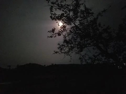 Shinning Moon Stock Photos