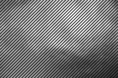 Shinning silver lines digital texture abstract pattern on black background. Stock Illustration