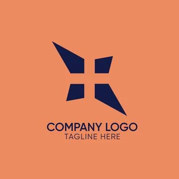 Shinning star or sharp flash boult speedy icon abstract logo 스톡 일러스트