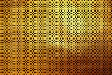 Shinning unique creative checkered dynamic golden abstract texture pattern Stock Illustration