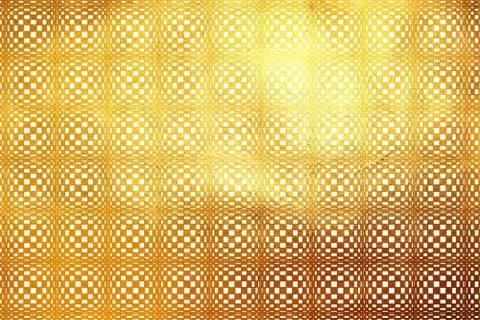 Shinning unique creative checkered dynamic golden abstract texture pattern Stock Illustration