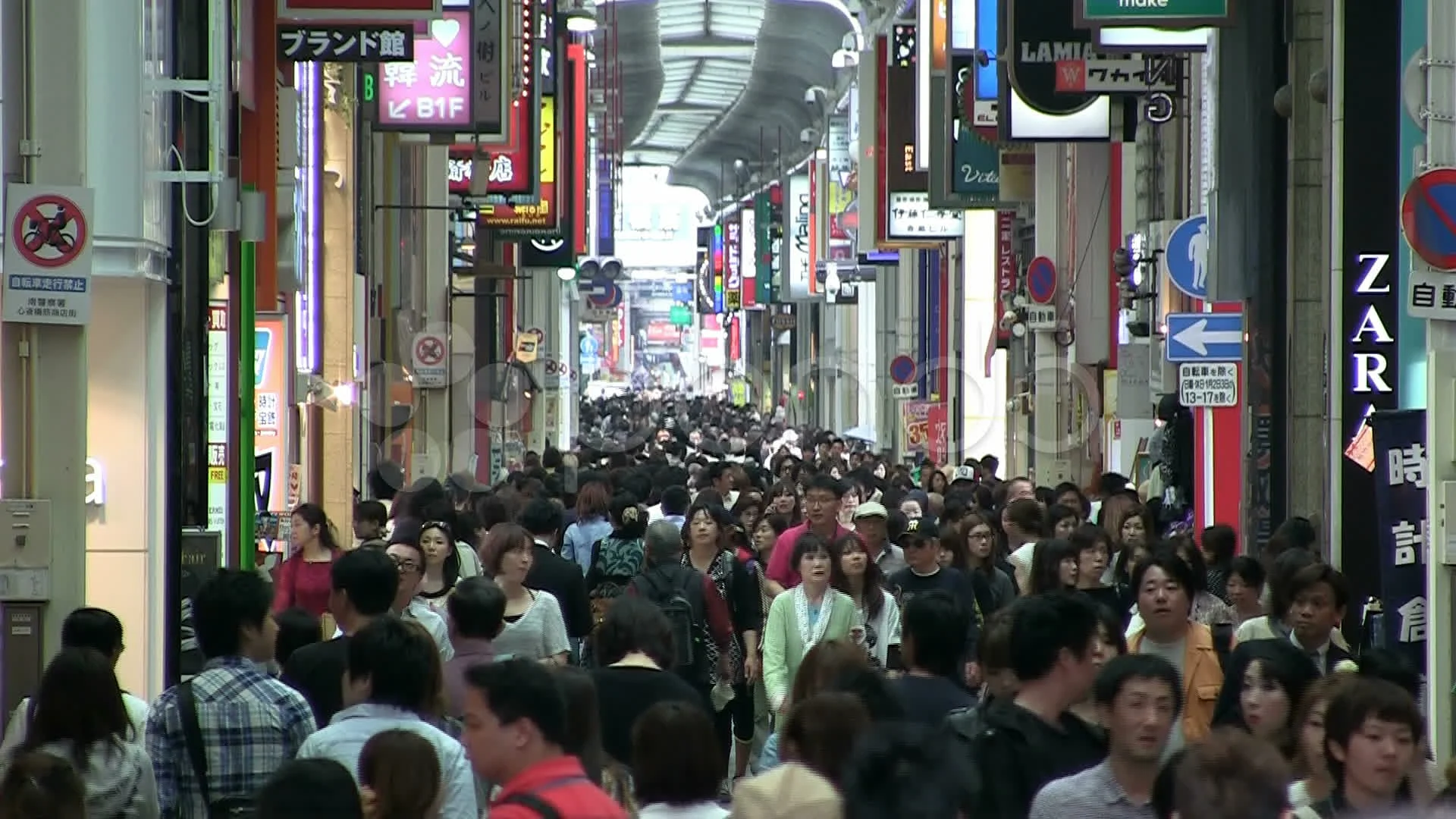 Street map Osaka Japan 13 ai