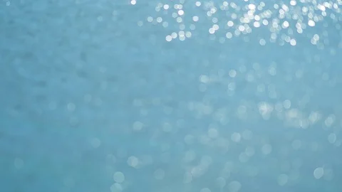 Shiny abstract water background in light blue color. Video stock 123977390