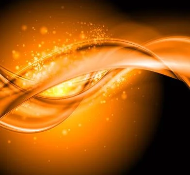 Shiny abstract wavy background. Vector design eps 10 Shiny abstract wavy b... 스톡 사진