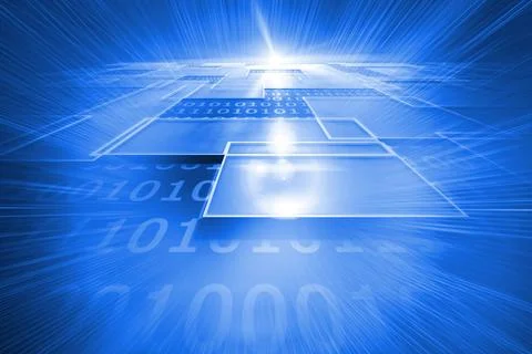 Shiny background with squares Stock Illustration