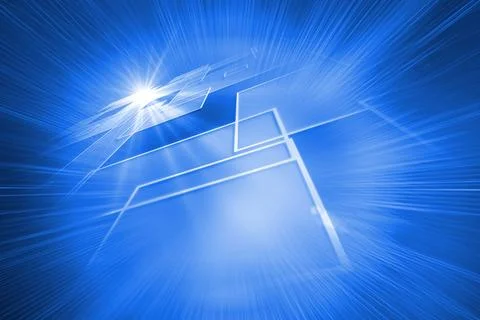 Shiny background with squares 스톡 일러스트