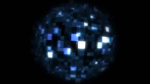 Shiny Ball Animation Stock Footage 47888053