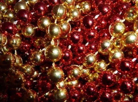 Shiny beads Stock Photos