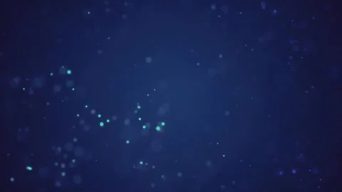 Shiny blinking lights with bokeh bubbles waving motion background Video stock 259859395