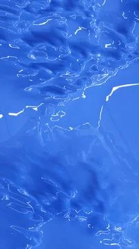 Shiny blue abstract texture resembling liquid surface with light reflection.. Stock Illustration