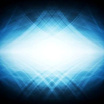 Shiny blue hi-tech background Shiny blue hi-tech background. Vector wave d... 库存照片