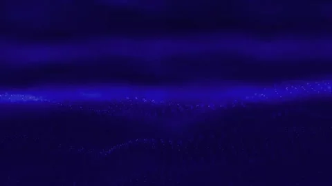 Shiny blue light with spiral nets wavy Stock Footage 259859394
