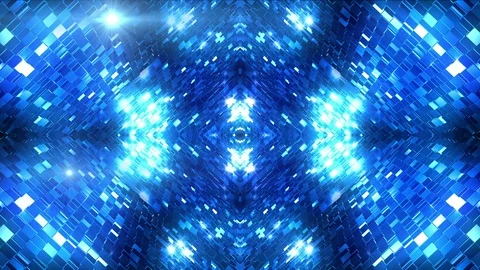 Shiny Blue Wall 動画素材 102434334