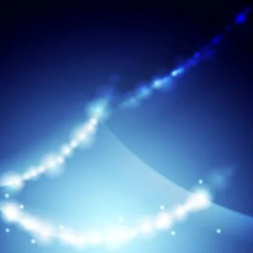 Shiny blue wavy vector background Shiny blue wavy vector elegant backgroun... Stock Photos