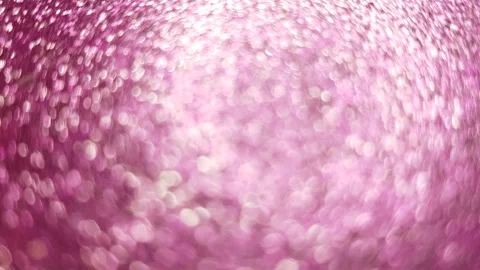 Shiny blurred pink background with silver round bubbles. Stock Footage 242020081