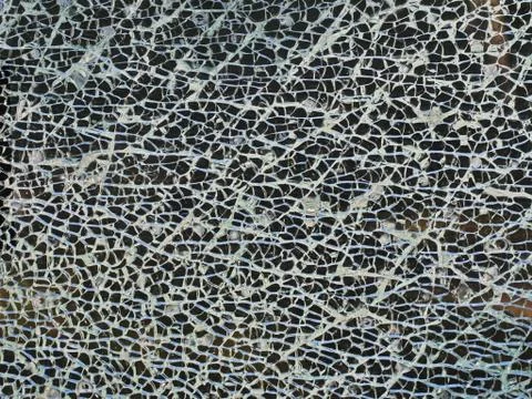 Shiny broken glass pattern Stock Photos