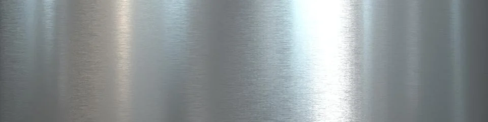 Shiny Brushed Metal Texture Stock Illustration