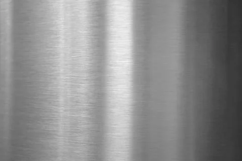 Shiny Brushed Metal Texture Illustrazione stock