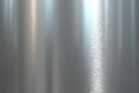 Shiny Brushed Metal Texture Stock Illustration