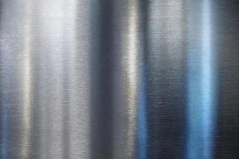 Shiny Brushed Metal Texture Stock Illustration