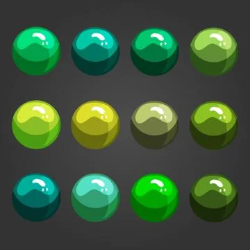 Shiny bubbles Stock Illustration