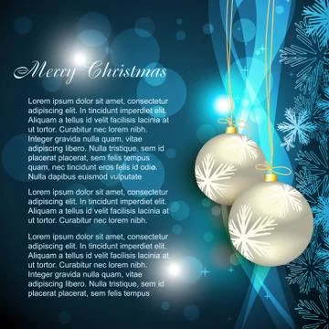 Shiny christmas background Stock Illustration