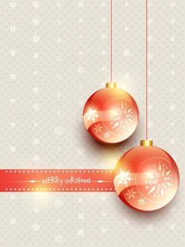 Shiny christmas background Stock Illustration