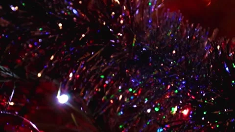 Shiny Christmas tree Stock-Footage 334360612