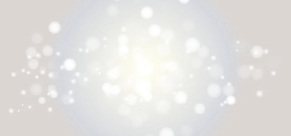 Shiny Circle Bokeh Effect Background Stock Illustration