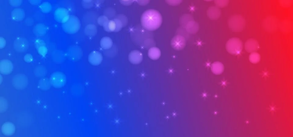 Shiny Circle Bokeh Effect Background Stock Illustration