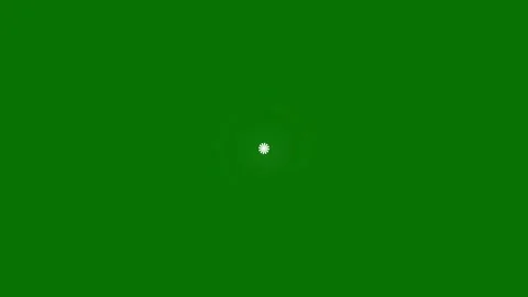 Shiny Circle Burst Firework Animation with Glowing Lines Green Screen 4K Loop 動画素材 337427027