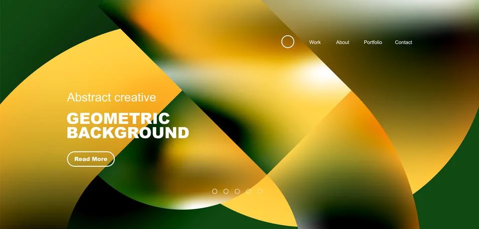 Shiny circles and round elements geometric background. Vector illustration for イラスト素材