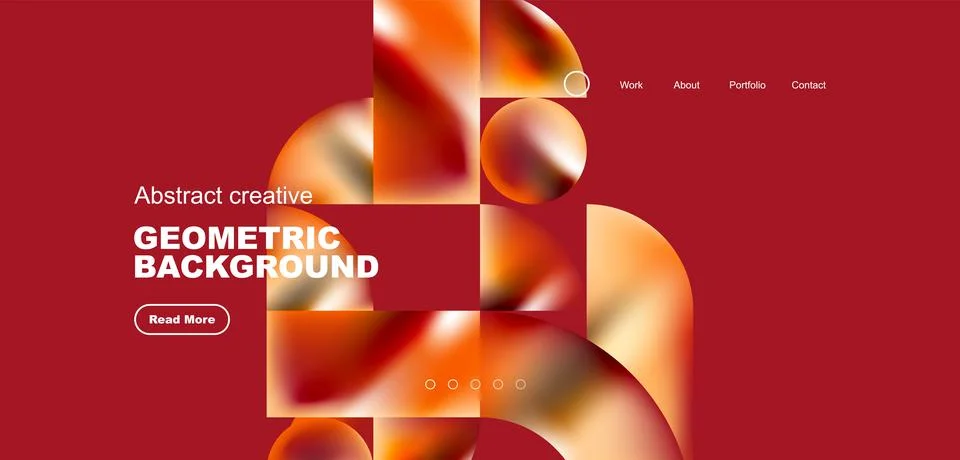 Shiny circles and round elements geometric background. Vector illustration for 스톡 일러스트