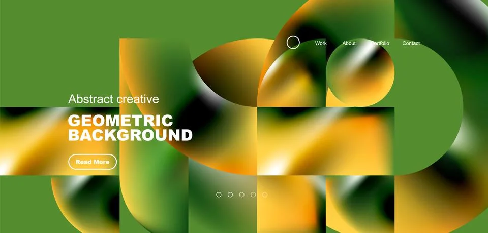 Shiny circles and round elements geometric background. Vector illustration for 스톡 일러스트