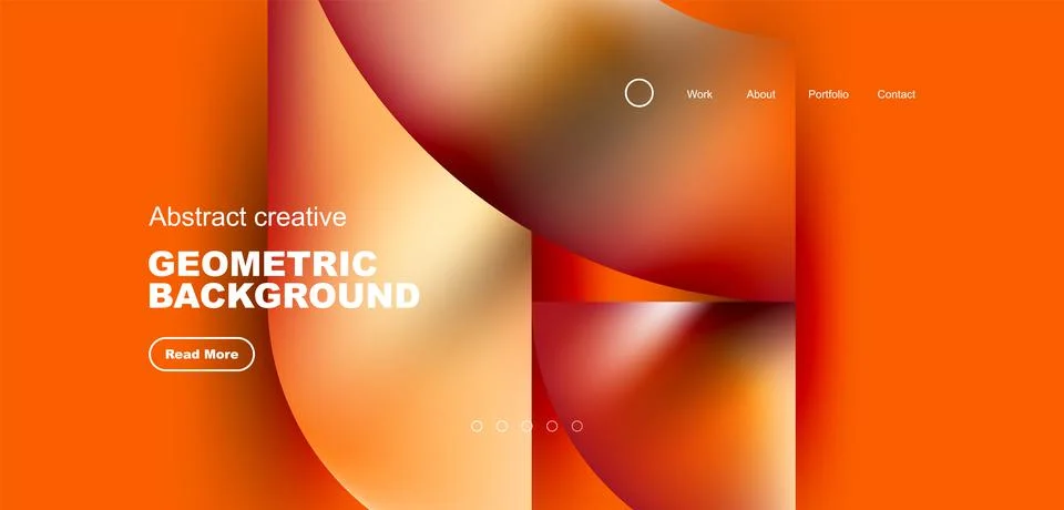 Shiny circles and round elements geometric background. Vector illustration for イラスト素材