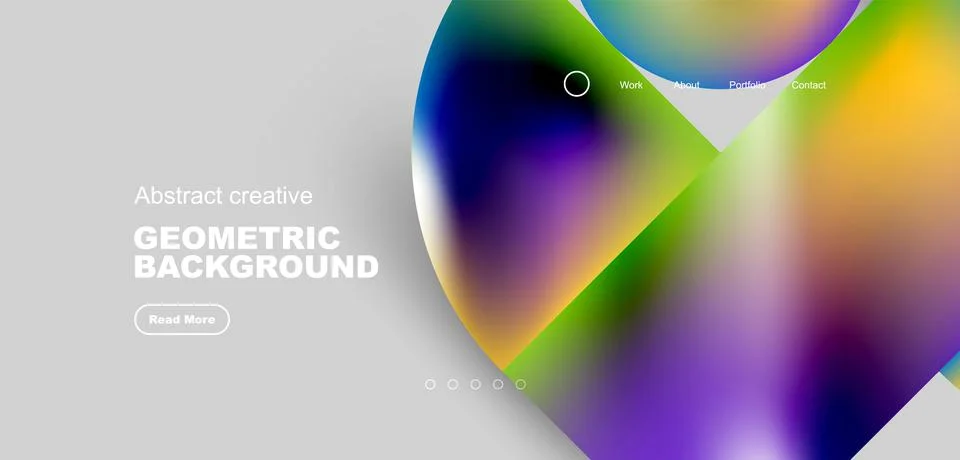 Shiny circles and round elements geometric background. Vector illustration for 스톡 일러스트