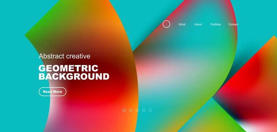 Shiny circles and round elements geometric background. Vector illustration for 스톡 일러스트