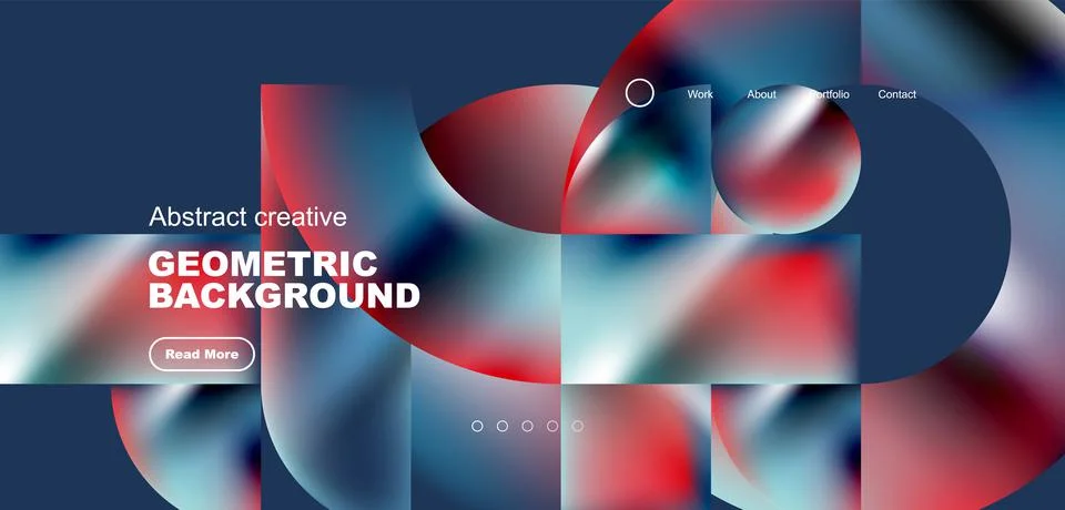 Shiny circles and round elements geometric background. Vector illustration for 스톡 일러스트