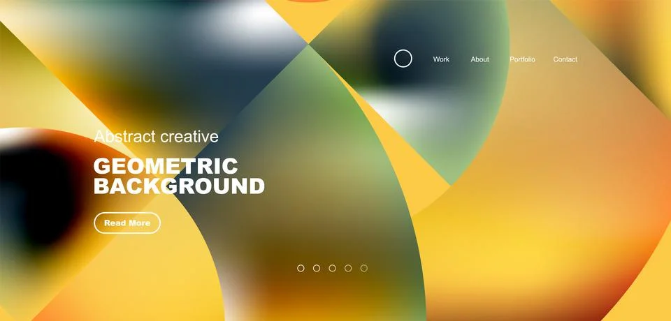 Shiny circles and round elements geometric background. Vector illustration for 스톡 일러스트