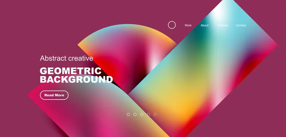 Shiny circles and round elements geometric background. Vector illustration for 스톡 일러스트