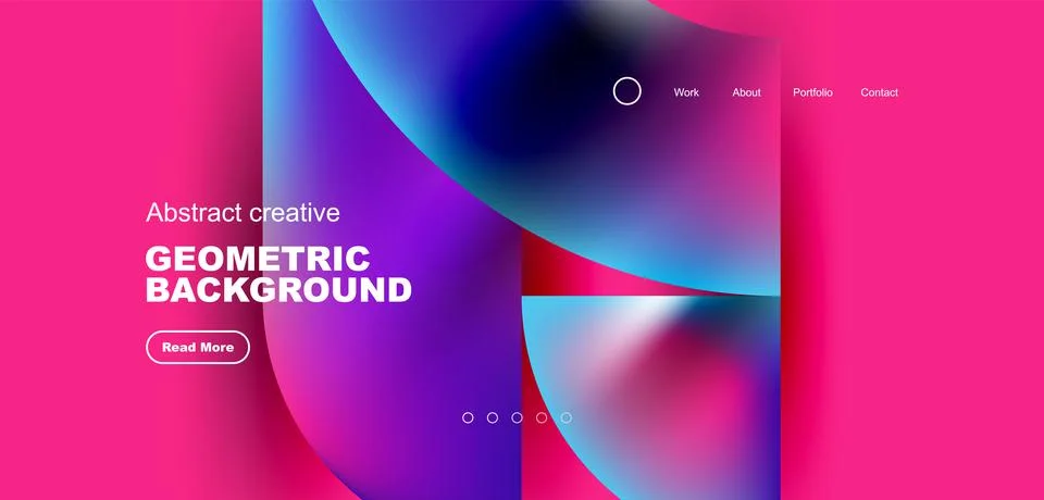 Shiny circles and round elements geometric background. Vector illustration for 스톡 일러스트