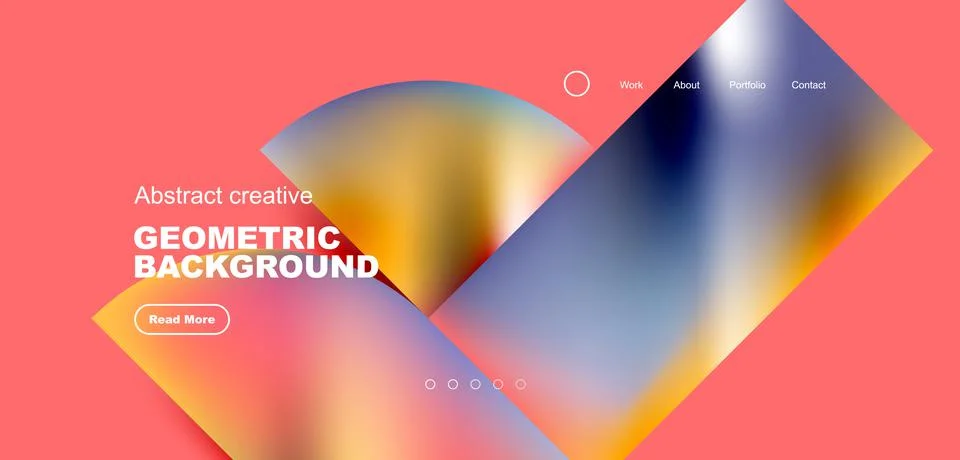 Shiny circles and round elements geometric background. Vector illustration for 스톡 일러스트