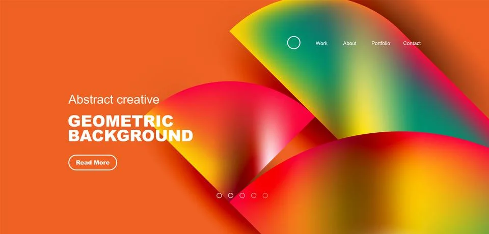 Shiny circles and round elements geometric background. Vector illustration for 스톡 일러스트