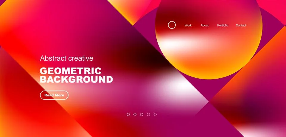 Shiny circles and round elements geometric background. Vector illustration for 스톡 일러스트