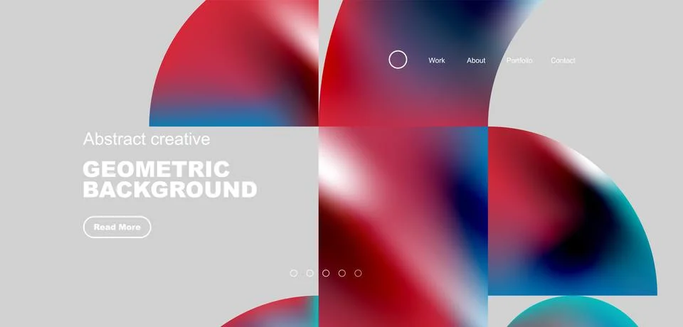 Shiny circles and round elements geometric background. Vector illustration for 스톡 일러스트