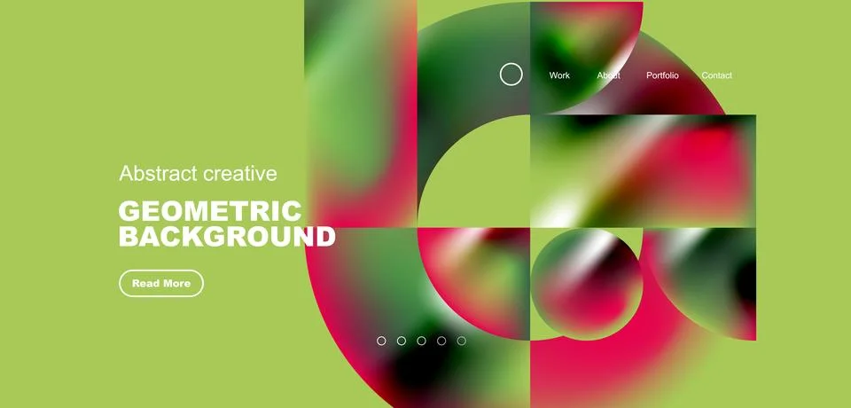 Shiny circles and round elements geometric background. Vector illustration for 스톡 일러스트