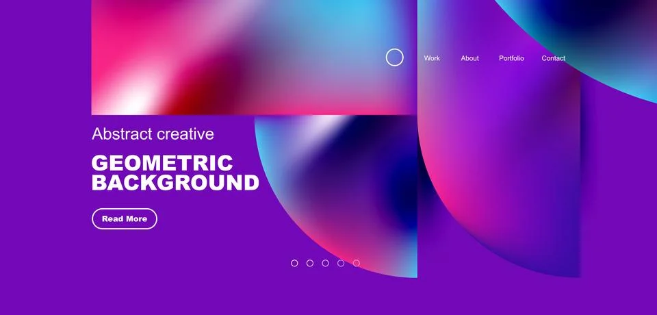 Shiny circles and round elements geometric background. Vector illustration for イラスト素材