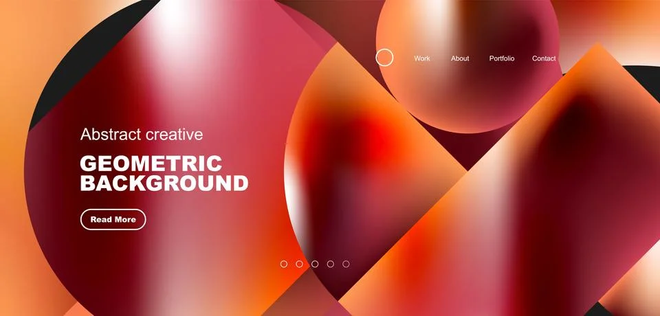 Shiny circles and round elements geometric background. Vector illustration for 스톡 일러스트