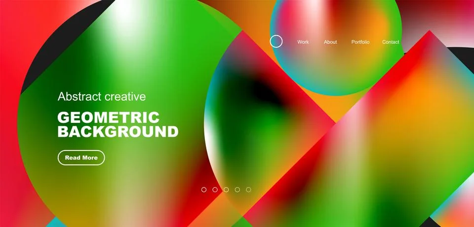 Shiny circles and round elements geometric background. Vector illustration for 스톡 일러스트