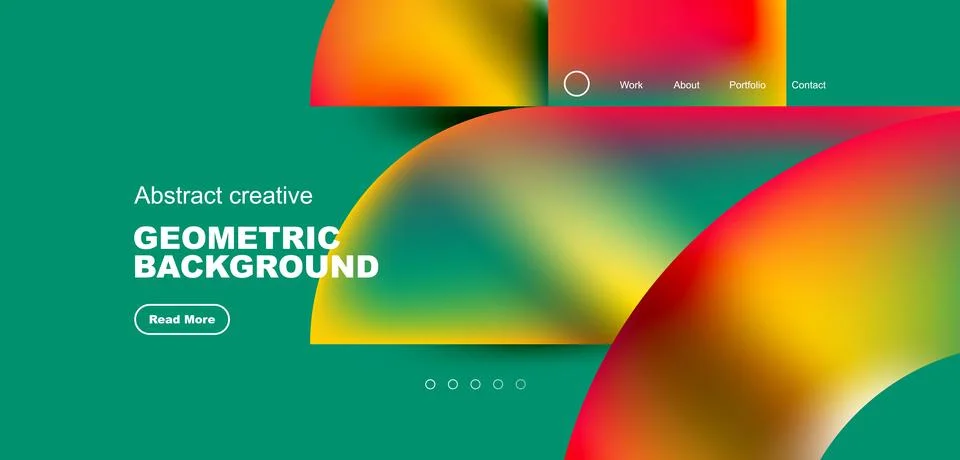 Shiny circles and round elements geometric background. Vector illustration for 스톡 일러스트